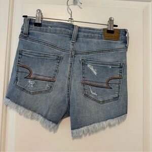 NWOT AEO Pride Edition High Rise Short Shorts size 0